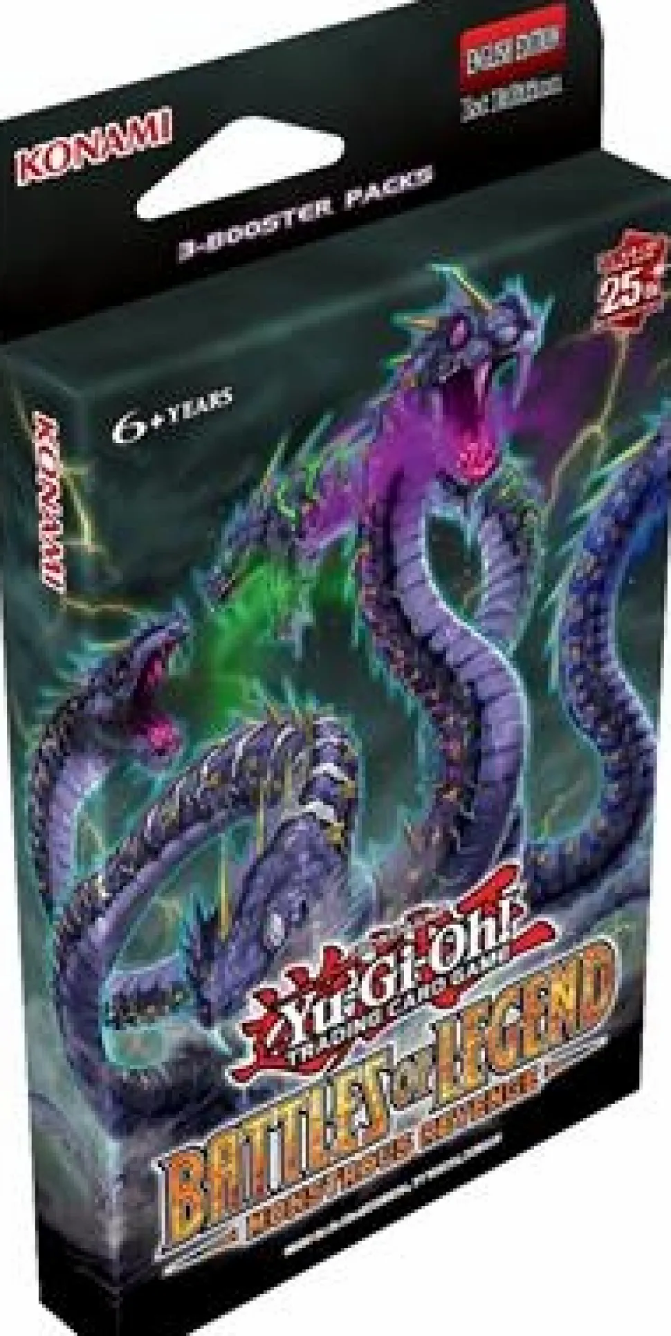 Konami Yu-Gi-Oh Boosters>Yu-Gi-Oh 3 Booster Pack - Monstrous Revenge