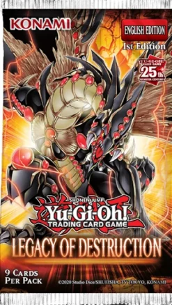 Konami Yu-Gi-Oh Boosters>Yu-Gi-Oh: Legacy Of Destruction - Booster